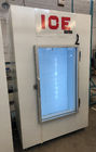 Congélateur commercial en acier peint de glace avec le système de réfrigération supérieur de bâti
