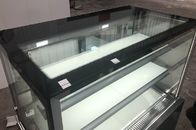 réfrigérateur commercial d'affichage de gâteau de 4ft avec la porte en verre de glissement arrière 1200*660*1200mm