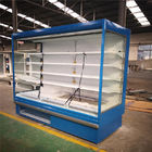 Compresseur intégré de réfrigérateur multi ouvert de plate-forme de matériel de réfrigération de supermarché