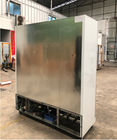 Congélateur de réfrigérateur vertical commercial d'affichage de 4 portes en verre