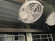 L'automobile en verre de portes du congélateur 3 commerciaux dégivrent le congélateur de réfrigérateur droit d'affichage de crème glacée