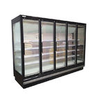 Type commercial réfrigérateur ouvert effrayant vertical de fente de réfrigération de supermarché de coffret d'étalage