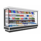 Boisson et légume ouverts commerciaux de Multideck Front Display Chiller Cabinet For de refroidisseur droit de supermarché