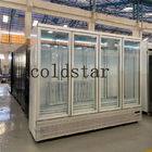 Réfrigérateur commercial de porte en verre de refroidisseurs de boisson de grande capacité