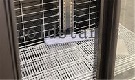 Refroidisseur réfrigéré de porte en verre verticale commerciale pour le supermarché