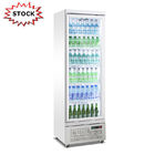 Refroidisseur de refroidissement de boisson de réfrigérateur d'affichage de fan de porte en verre de marchandises de supermarché