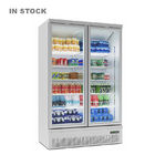 La porte en verre de refroidisseur commercial de boisson a frigorifié le réfrigérateur d'affichage d'étalage