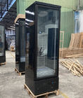 Vitrine en verre de porte de refroidisseurs de réfrigérateur commercial droit en gros de réfrigérateurs