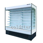 Un réfrigérateur plus froid de supermarché de réfrigérateur d'étalage d'affichage ouvert commercial de multi-plate-forme