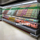 Type ouvert réfrigérateur végétal de réfrigérateur d'affichage de lait de supermarché de fruit