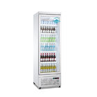 Congélateur droit Showcas de double de la porte R290 de boisson d'affichage de refroidisseur de boissons de réfrigérateur réfrigérateur en verre commercial de supermarché
