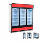 Étalage droit de refroidissement de congélateur de réfrigérateur de porte en verre du réfrigérateur 3 de fan