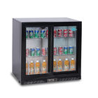 2 portes d'oscillation éventent le refroidissement sous le contre- refroidisseur arrière de réfrigérateur de boissons de barre