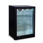 fan en verre de la porte 150L se refroidissant sous le contre- refroidisseur arrière de réfrigérateur de barre