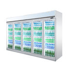 Réfrigérateur droit d'affichage d'étalage d'épicerie d'hôtel de restaurant de refroidisseur d'étalage