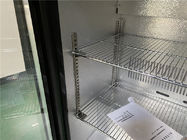 Un réfrigérateur plus frais d'affichage de bière de réfrigérateur de boisson de plan de travail de 2 portes sous le refroidisseur arrière de bière de barre