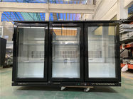Refroidisseur en verre de barre de dos de porte de charnière de réfrigérateur de barre de bière de réfrigérateur d'affichage d'hôtel avec des CB de la CE
