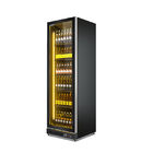 Réfrigérateur en verre commercial d'affichage de refroidisseur de bouteille de porte pour la boisson froide de bière