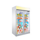 Congélateur réfrigéré droit d'étalage du supermarché R290