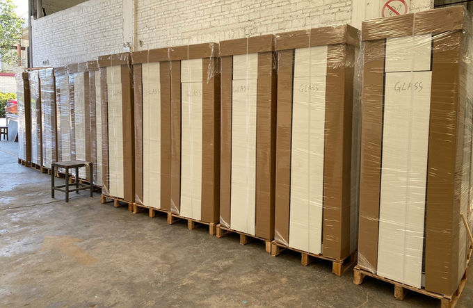 Cu en acier peint du marchandiseur 100 de glaçon. Pi automatique dégivrez le type 8