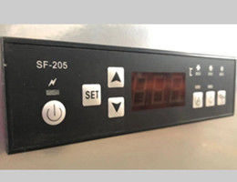 Congélateur commercial en acier peint de glace avec la taille supérieure 3 du système de réfrigération de bâti OEM