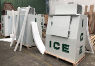 Poubelle solide droite d'entreposage dans la glace de congélateur de porte de refroidisseur de glace de station service