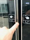 Refroidisseur en verre d'affichage de porte de réfrigérateur vertical de la barre LED