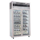 refroidisseur d'affichage de vin de 220v 240v, Cabinet adapté aux besoins du client de réfrigérateur de vin