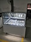 Congélateur commercial d'affichage de congélateur d'affichage de crème glacée de réfrigérateur de glace à l'eau