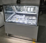 congélateur de réfrigérateur italien d'affichage de crème glacée de 1.8m