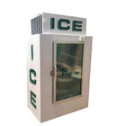 Marchandiseur de verre commercial d'entreposage dans la glace de porte avec le refroidissement de fan