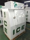 Congélateur mis en sac d'entreposage dans la glace pour le merchandisage extérieur de glace