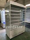 Réfrigérateur ouvert d'affichage de Multi-plate-forme de supermarché de réfrigérateur d'affichage de fruit à vendre