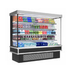 Fruits Front Display Fridge ouvert de refroidisseurs de boisson de réfrigérateurs d'étalage de supermarché grands