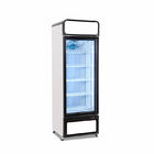 Vente chaude 1 2 commerciaux refroidisseur vertical de boisson de bière de vitrine de réfrigérateur de 3 portes