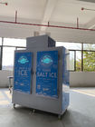 congélateur extérieur de stockage de sac de glace carbonique de station service