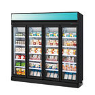 Commercial Upright Beverage Refrigerated Showcase Glass Door Refrigerator