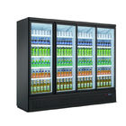 Réfrigérateur commercial en verre de coffrets d'étalage de congélateur de porte de réfrigérateur d'affichage de supermarché pour des boissons