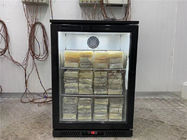 Un réfrigérateur plus frais d'affichage de bière de réfrigérateur de boisson de plan de travail de 2 portes sous le refroidisseur arrière de bière de barre