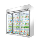 1 commercial 2 3 4 portes boit l'étalage de réfrigération avec le thermostat de Digital