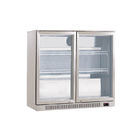 réfrigérateur arrière de barre de refroidisseur de bière de porte de charnière du double 200L de réfrigération de RUIBEI