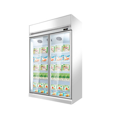 Réfrigérateur froid d'affichage de boissons de matériel de réfrigération simple de la température de grande capacité